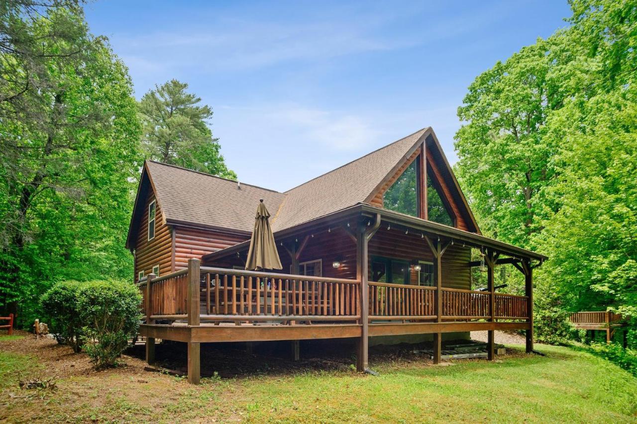 Tree Top Lodge - Gorgeous Lake Cabin With Hot Tub & Magnificent Views Of Forests And Mountains! Cabin บัทเลอร์ ภายนอก รูปภาพ