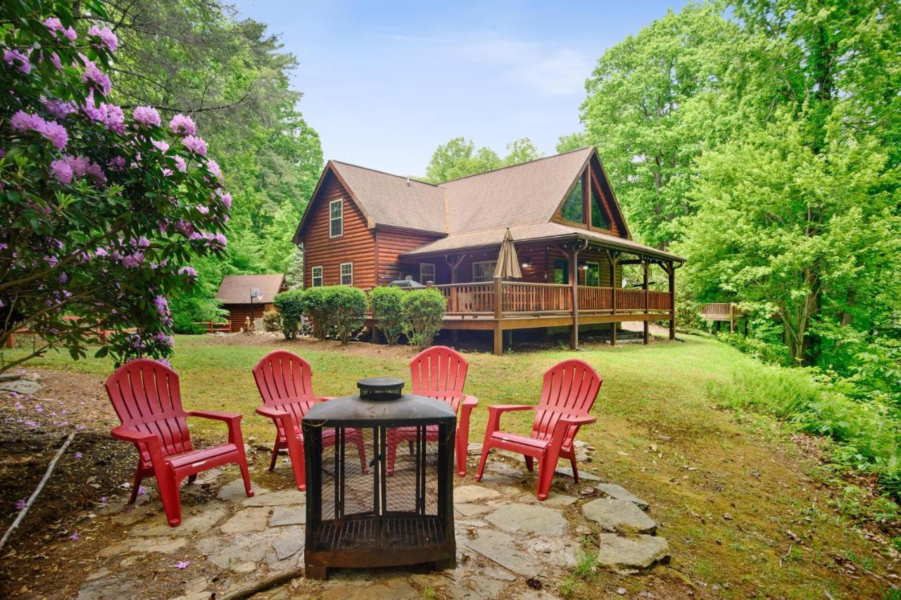 Tree Top Lodge - Gorgeous Lake Cabin With Hot Tub & Magnificent Views Of Forests And Mountains! Cabin บัทเลอร์ ภายนอก รูปภาพ