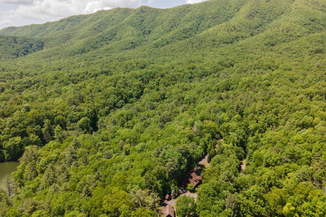 Tree Top Lodge - Gorgeous Lake Cabin With Hot Tub & Magnificent Views Of Forests And Mountains! Cabin บัทเลอร์ ภายนอก รูปภาพ